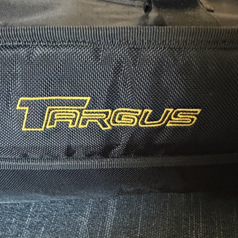 Targus Black and Yellow Men's Bag